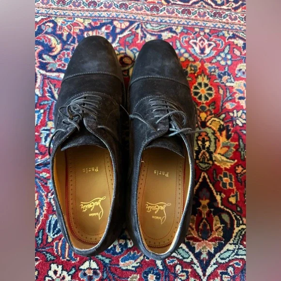Christian Louboutin Suede hubertus! 9.5 men